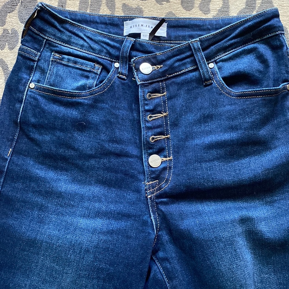 Risen Crossover Button Fly jeans size 5/27